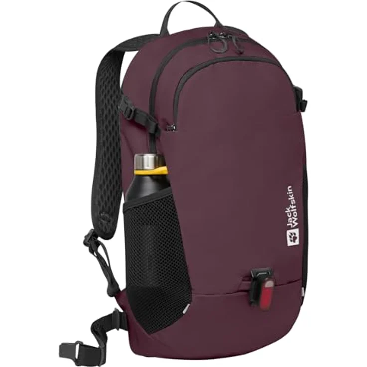 Jack Wolfskin Velocity 20, Wanderrucksack 45 cm, rot, aus 100% Polyester, kompakte Maße 26 cm x 23 cm – Bild 7