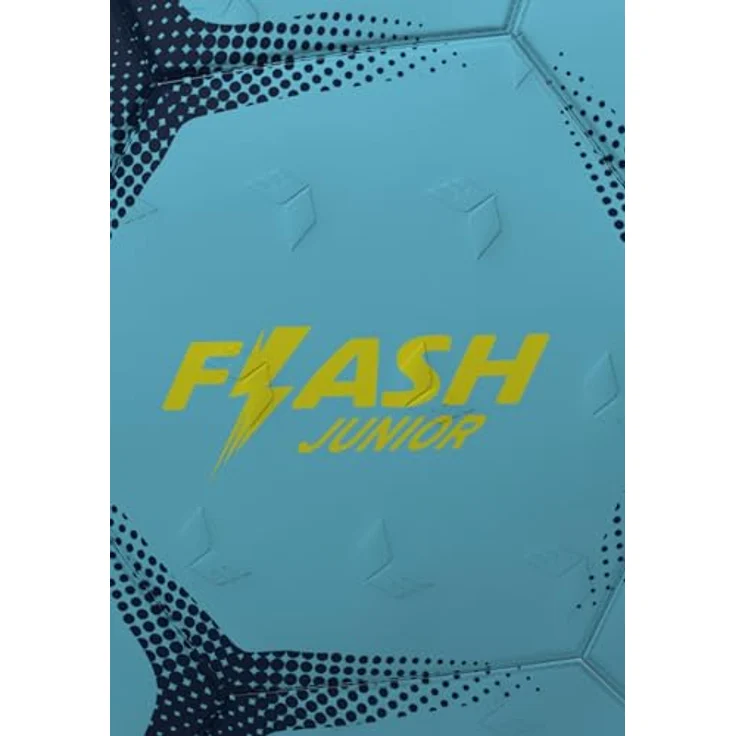Erima Flash Junior Handball, leichter Kinderhandball für den ersten Handballspaß, Sky/Navy, Größe 0 – Bild 2