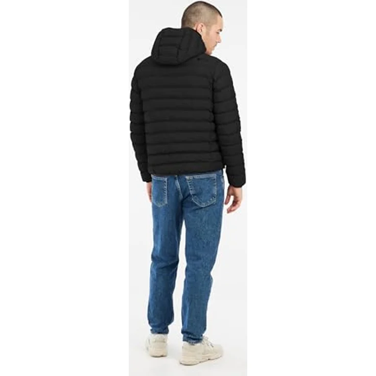 Protest Basso Puffer Jacke Herren, Skijacke aus Recyclingmaterial, einfarbig mit Kontrastreißverschluss, elastische Manschetten – Bild 6