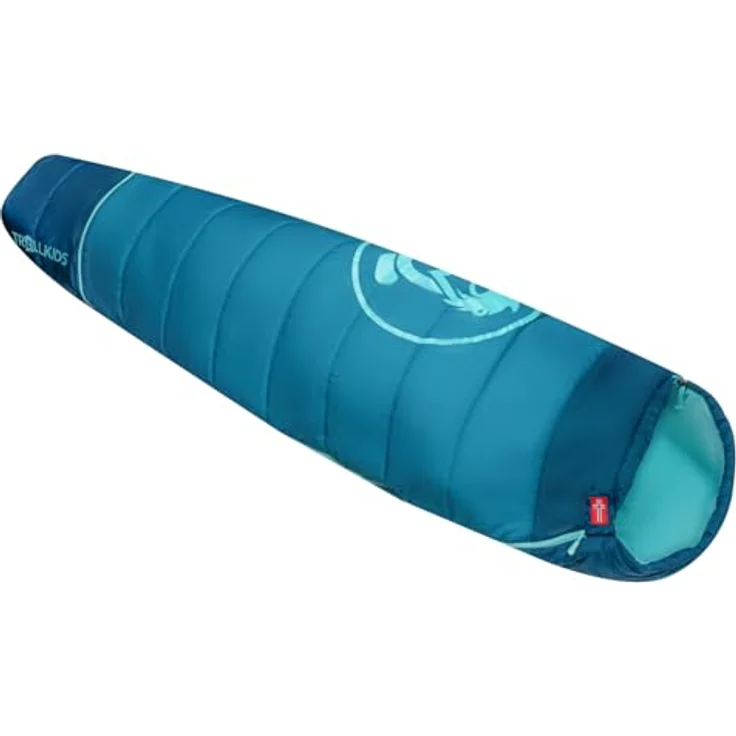 Trollkids Fjell Dreamer Extendable, Mumienschlafsack für Kinder mit Kapuze und Zwei-Wege-Reissverschluss, 170 cm, blau – Bild 2
