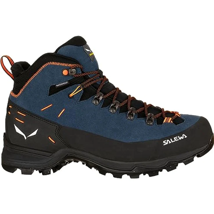 Salewa Alp Mate Winter Mid, Herren Wanderschuhe, wasserdicht, mit Kevlar-Flex-System, Größe 44.5, Blau – Bild 1