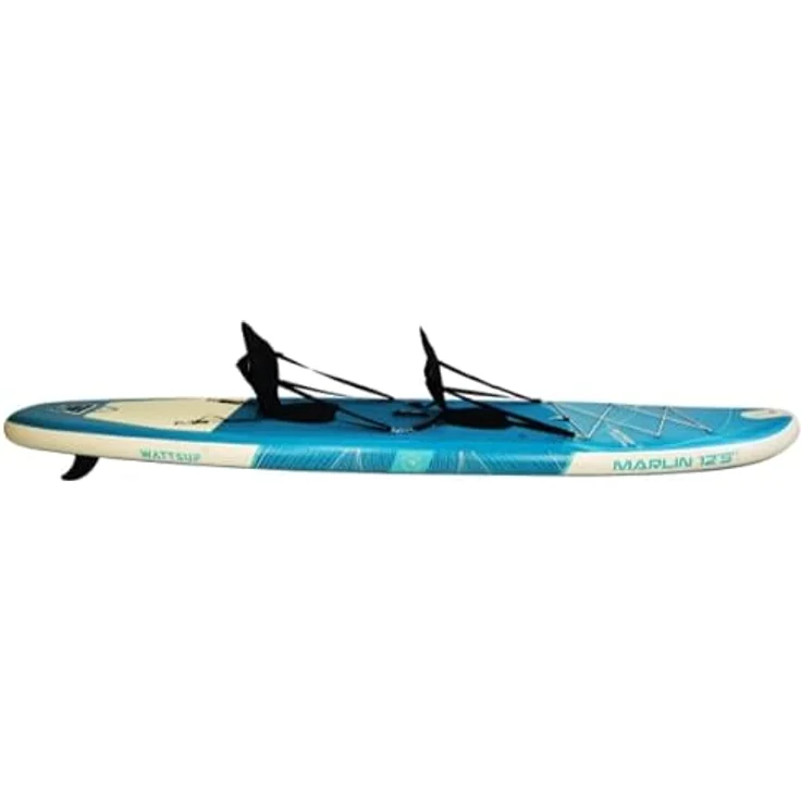 WattSUP MARLIN 12.5, Stand Up Paddle Board ISUP, 378x89cm, ideal für Anfänger und Fortgeschrittene – Bild 6