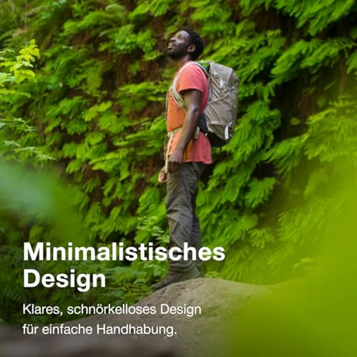 Osprey Hikelite 28 Chameleon/Black M/L, Wanderrucksack mit AirSpeed Rückenplatte und bluesign-zertifizierten Stoffen – Bild 4