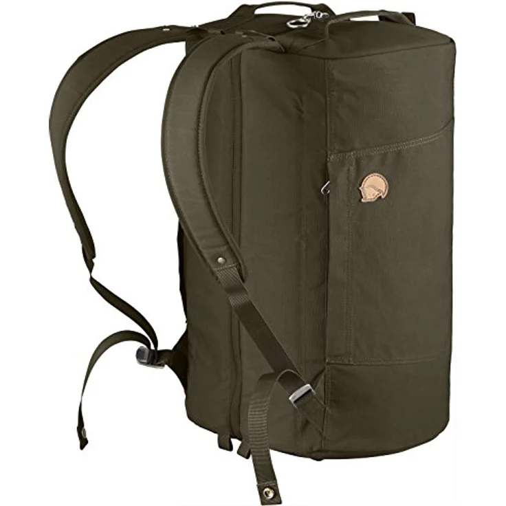 Fjällräven SPLITPACK, Duffel-Reisetasche mit durchgängigem Reißverschluss, grün(darkolive (633)), Gr. - 45 cm