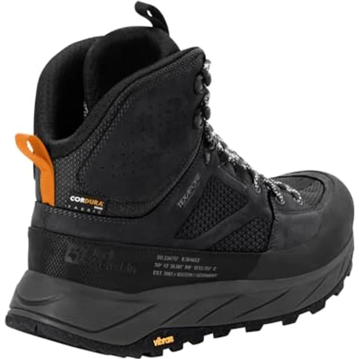 Jack Wolfskin TERRAQUEST TEXAPORE MID M, Wasserdichter Wanderschuh mit hohem Schaft und Vibram®-Sohle – Bild 5