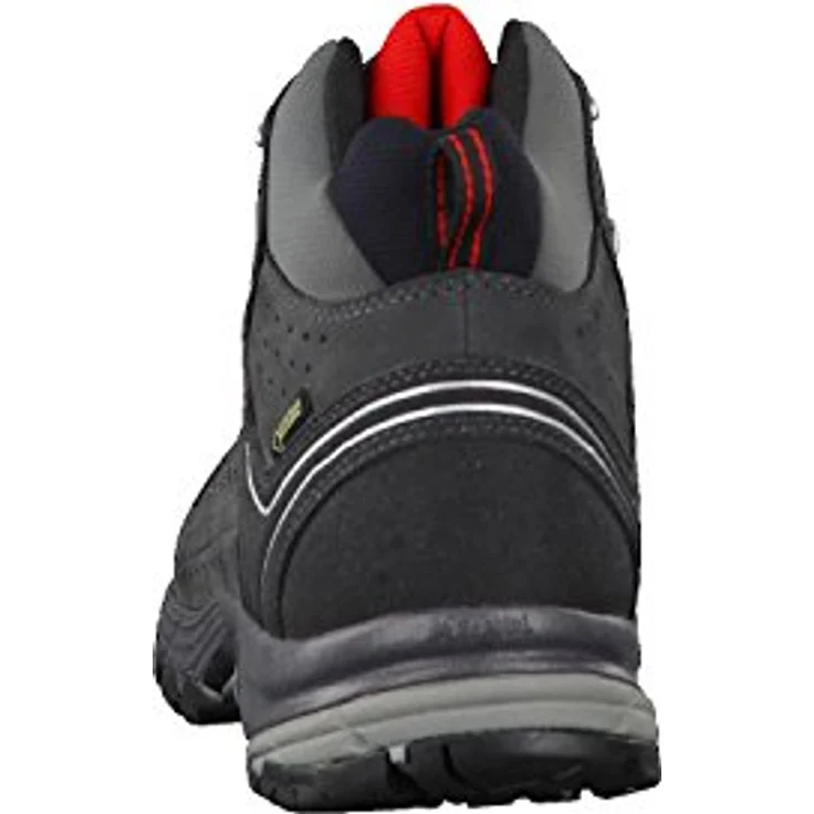 Meindl Journey Mid GTX, Wanderschuhe mit Comfort fit®-Leisten, anthrazit/rot, Größe 42.5 – Bild 6