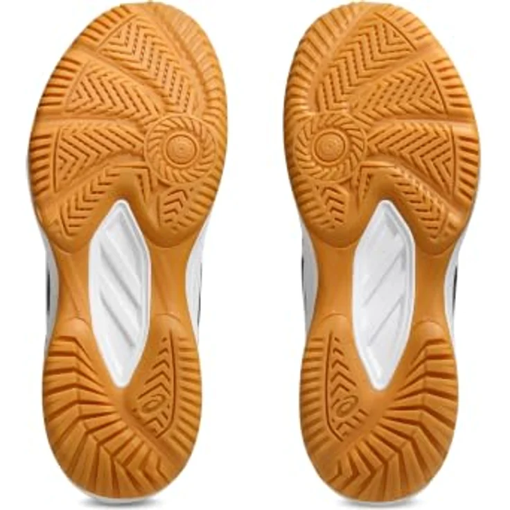 Asics Upcourt 6 GS, Hallensportschuhe für Kinder mit Lederimitat-Obermaterial und abriebfester Gummiaußensohle, Schwarz, Gr. 37 – Bild 3