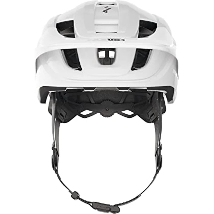 ABUS MTB-Helm CliffHanger MIPS, Fahrradhelm mit MIPS Aufprallschutz und großen Lüftungsöffnungen für anspruchsvolle Trails, Weiß Glänzend, Größe M – Bild 2