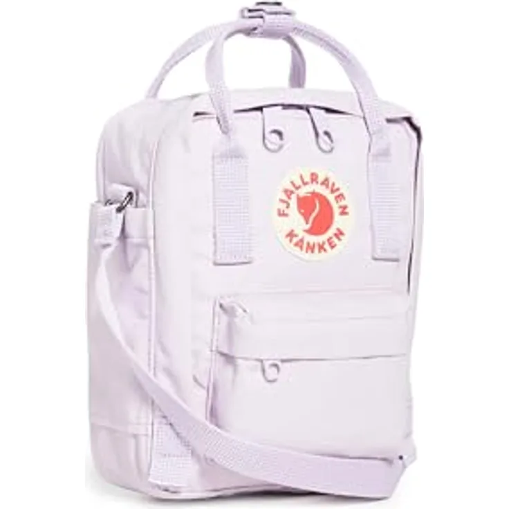 Fjällräven Kånken Sling Luggage-Messenger Bag, Pastel Lavender, wasserdicht aus Vinylongewebe