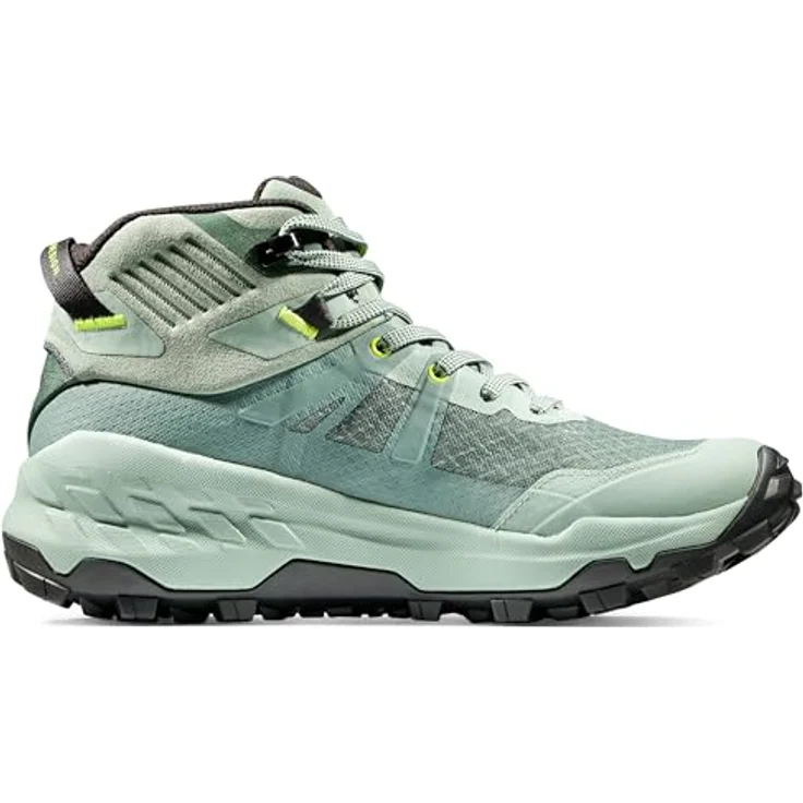Mammut Sertig II Mid GTX Women, leichter Multifunktions-Wanderschuh mit GORE-TEX Membran und EVA-Zwischensohle, schwarz – Bild 3