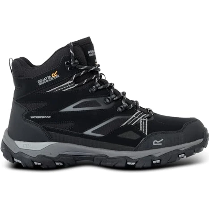 Regatta Holcombe III, Wanderstiefel für Männer, wasserdicht mit ISOTEX-Membran, schwarz, EU 44 – Bild 2