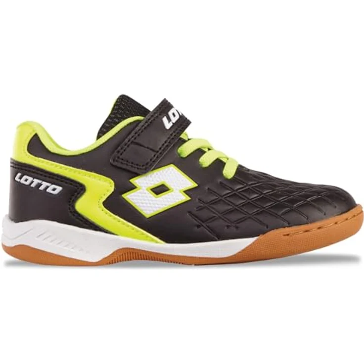 Lotto Dasher K 2600920K1124, Unisex Hallenschuhe mit Klettverschluss und rutschfester Sohle – Bild 1