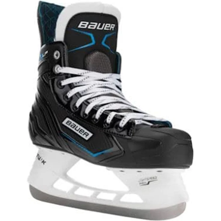 Bauer X-LP, Freizeit-Schlittschuhe im Hockey-Style mit hochwertigen Anaform-Schaum und Mikrofaser-Liner, Größe 44.5 – Bild 4