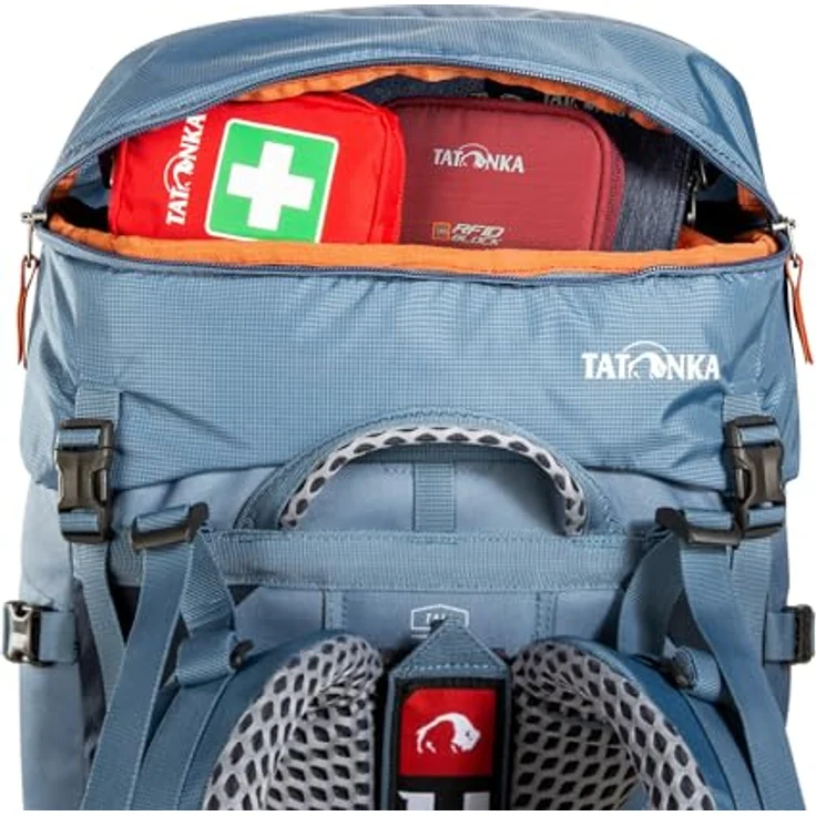Tatonka Yukon 50+10, Trekkingrucksack mit 50+10 Litern Volumen, 73 cm, blau – Bild 10