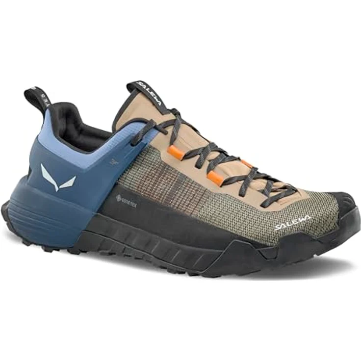 Salewa Wildfire NXT GTX, Herren Wanderschuhe, atmungsaktiv und wasserdicht, Größe 42.5, Braun – Bild 1