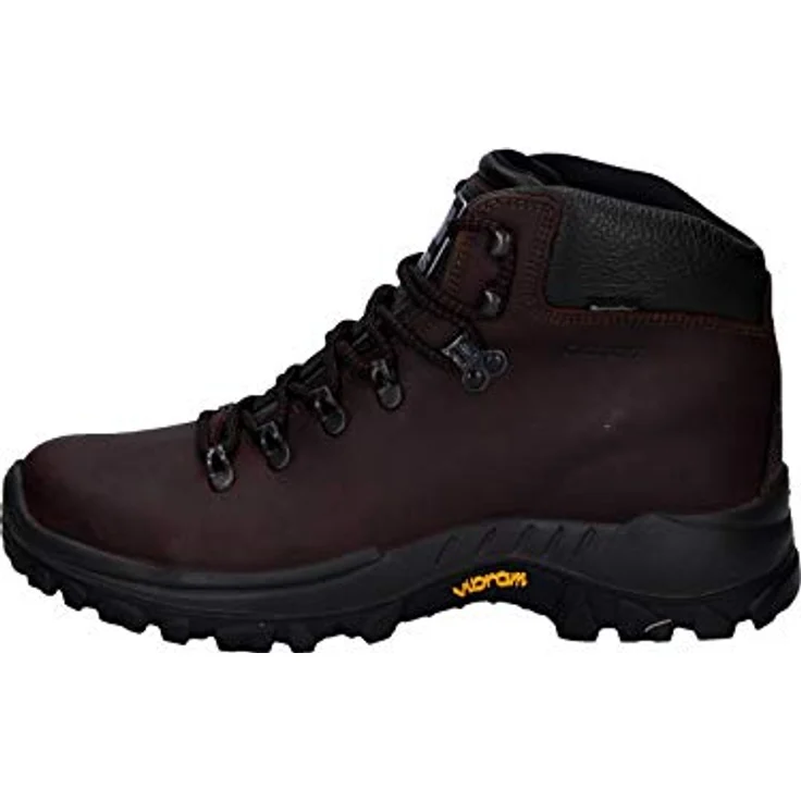 Grisport Trekking Schuhe, robuster Wanderschuh aus Fettleder, braun, Gr. 45, mit wind- und wasserabweisendem Sympatex-Innenfutter und griffiger Vibram®-Sohle – Bild 2