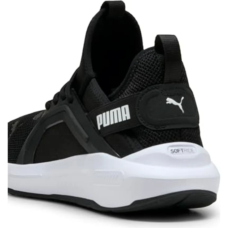 PUMA Softride Enzo 5 Laufschuhe für Erwachsene, Komfort und modernes Design, Schwarz/Weiß – Bild 3
