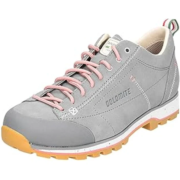 Dolomite 54 Low Evo, Damen Wanderschuhe aus LWG-Wildleder, Grey, Größe 40.5, mit Vibram® Laufsohle und herausnehmbarer Einlegesohle – Bild 4