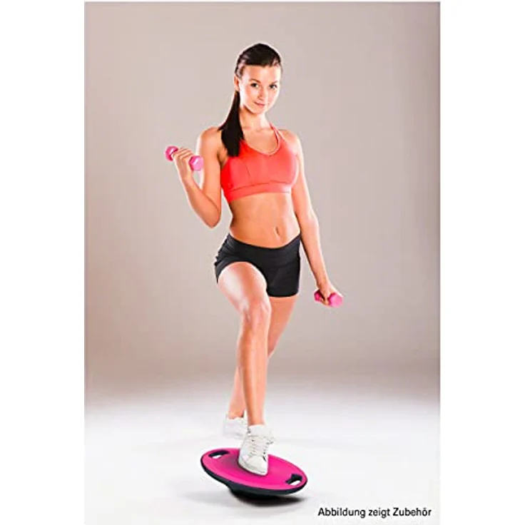 Sport-Tec Balance Board mit Griffen, ø 40 cm – Bild 4