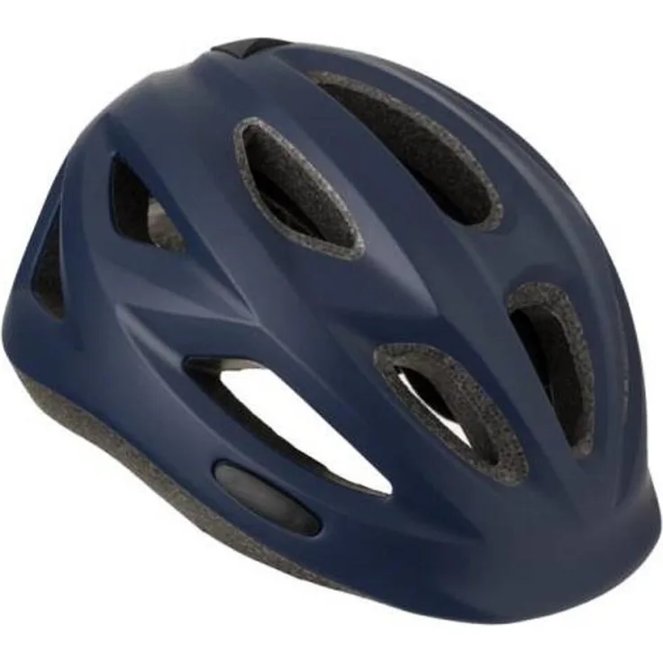 AGU Go Kinder-Fahrradhelm, Dunkelblau, verstellbar 48–54 cm, mit Belüftungsöffnungen, EN 1080 zertifiziert