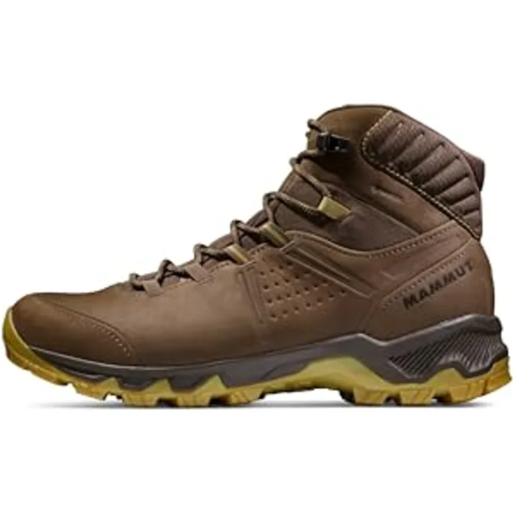 Mammut Mercury IV Mid GTX, wasserdichter Wanderschuh aus Nubukleder mit vibram® Sohle, moorbraun