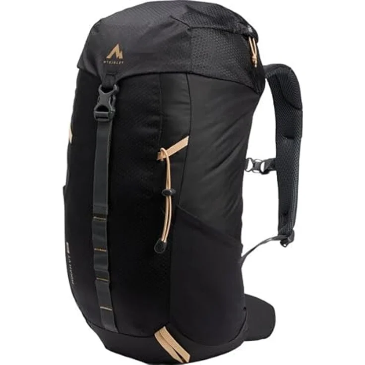 Mc Kinley Unisex Minah II VT 26 Wanderrucksack, ergonomisch und strapazierfähig, Black Night/Brown, One Size – Bild 1