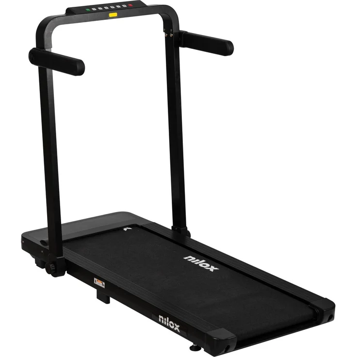 Nilox NXTRXN1V1, Laufband mit 1 PS Motor, max. Geschwindigkeit 12 km/h, kompakte Faltbarkeit, schwarz