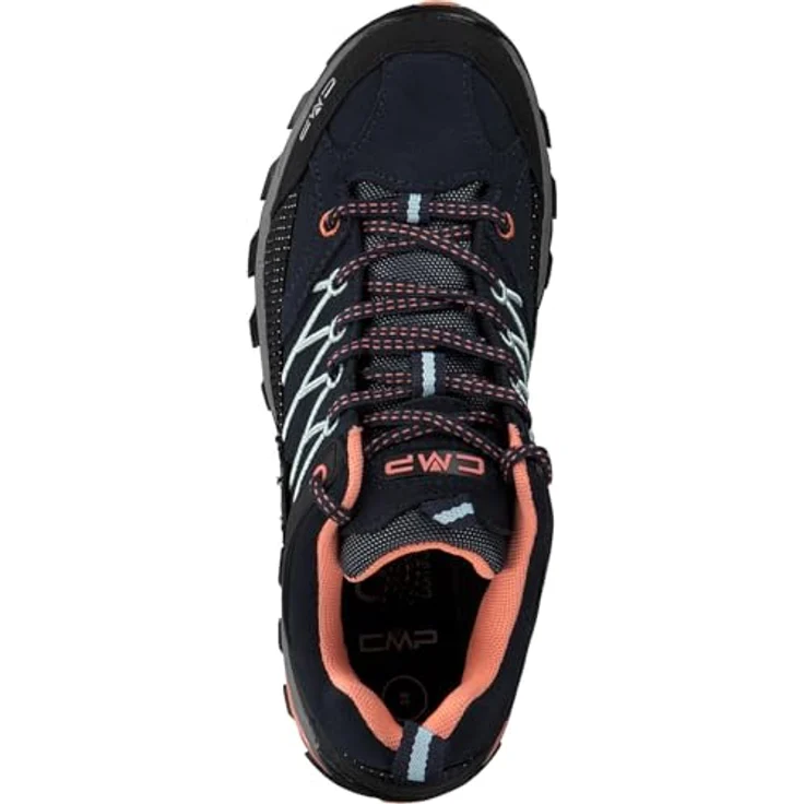 CMP RIGEL LOW WMN TREKKING SHOES WP, wasserdichte Wanderschuhe mit OrthoLite®-Technologie und FullOn GRIP-Außensohle – Bild 7