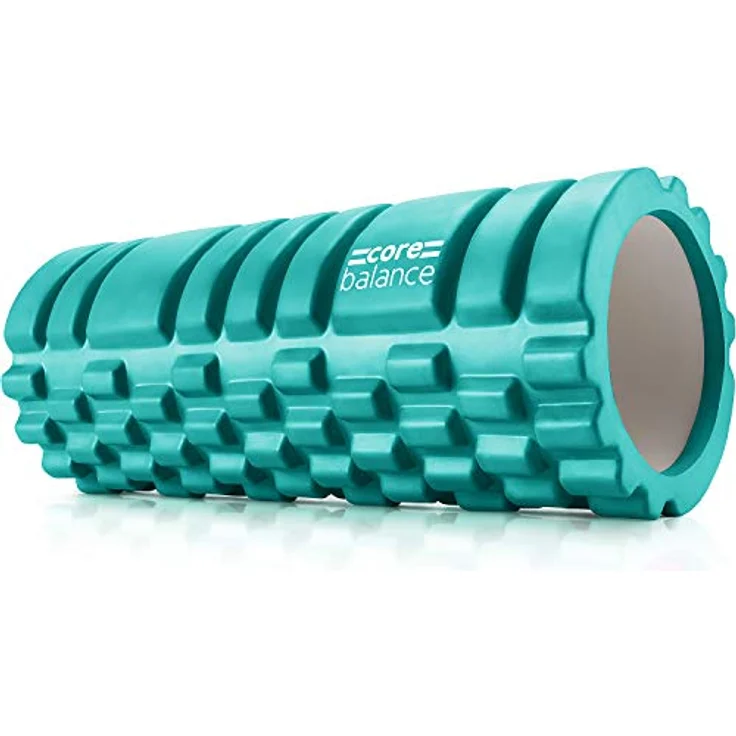 Core Balance Faszienrolle Rücken und Ganzkörper, Texturierter Sport Foam Roller für Tiefengewebemassage, 33 cm x 14 cm, für Fitness, Gym und Physio – Bild 1