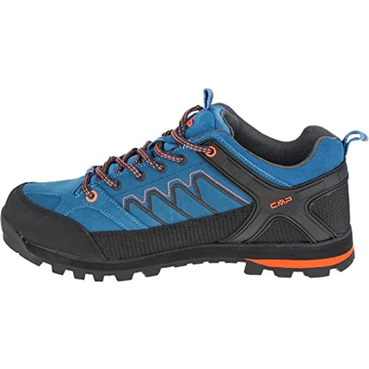 CMP Moon Low WP, robuster Wanderschuh mit wasserdichtem Design und Vibram-Sohle, Größe 44, deep lake-antracite – Bild 3