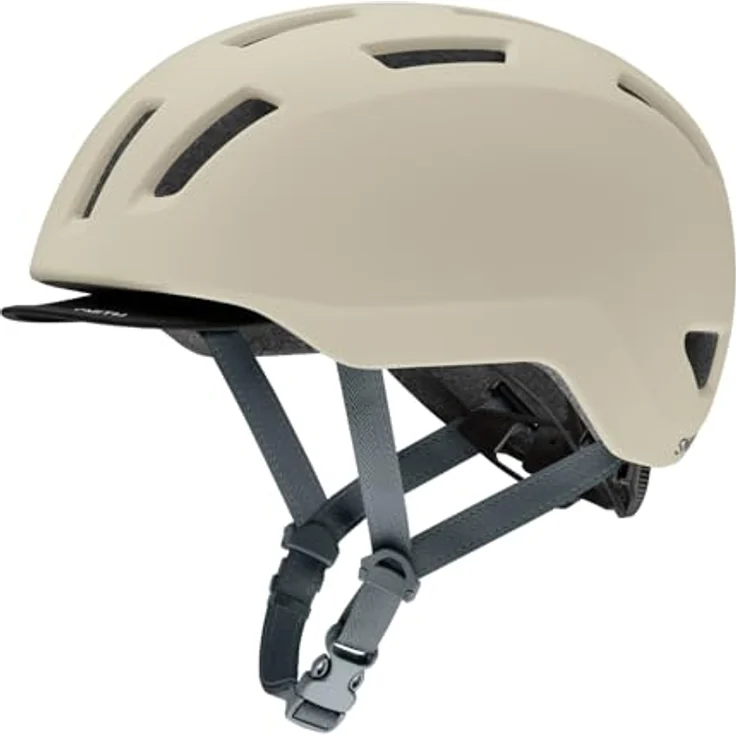 Smith Transit Mips, leichter Stadthelm in Beige XL mit hervorragender Belüftung und MIPS-Schutzsystem – Bild 1