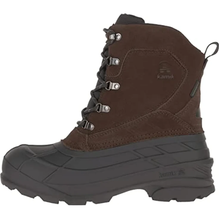 Kamik Fargo 2, Herren Wanderschuhe, wasserdicht, braun, Größe 42, mit HEAT-MX-Technologie – Bild 1