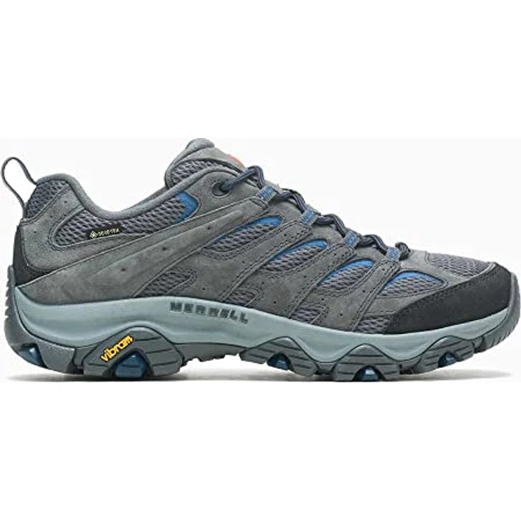 Merrell Moab 3 GORE-TEX®, Wanderschuhe mit stützender Innensohle und griffiger Vibram-Außensohle, Granite / Poseidon – Bild 4