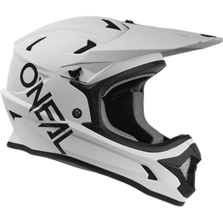 O'Neal Sonus Helm Solid Light Gray, MTB Helm mit ABS Außenschale und Fidlock Magnetverschluss, Größe XL – Bild 6
