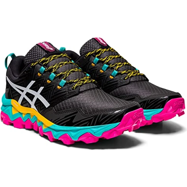 Asics Gel-FujiTrabuco 8, Trailrunning Schuhe mit Asics Grip-Sohle, Duo Max-Technologie und Rearfoot GEL-Dämpfung, grau – Bild 2