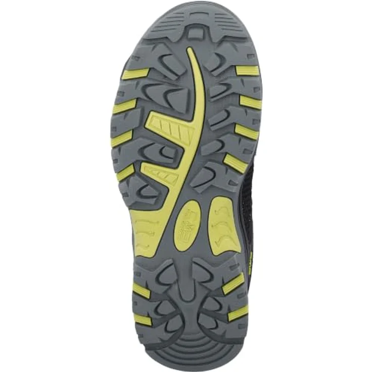 CMP Kids Kiruna Mid Fitgo WP, Kinder Wanderschuhe mit wasserdichtem Leder-Obermaterial und stabilisierender Sohle, grün – Bild 5