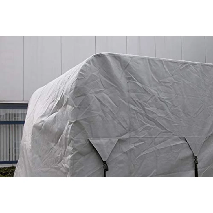 Eurotrail Caravan Schutzhülle, wetterfeste Zeltabdeckung aus SFS-3 Material, 250 cm breit, für Wohnwagen 450-500 cm – Bild 3