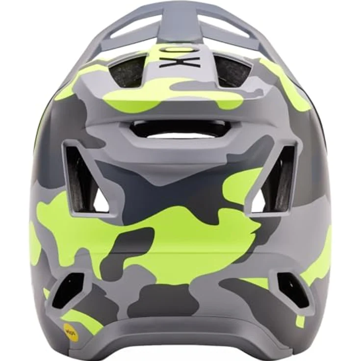 Fox Racing Rampage Helm CE/CPSC, White Camo, leichte ABS-Schalenkonstruktion mit Mips-Technologie und 360-Grad-Belüftung, Größe L (58 - 60 cm) – Bild 5