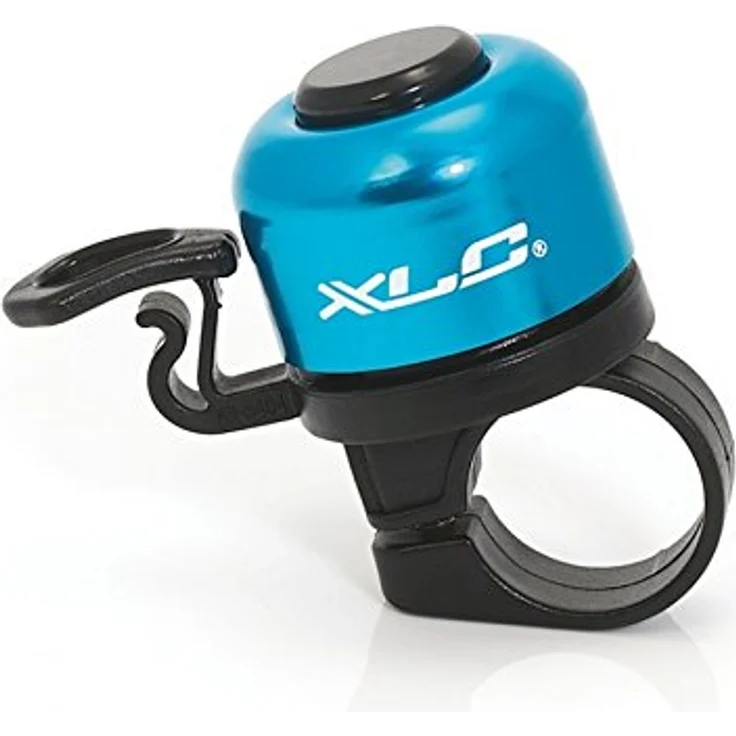 XLC Miniglocke Miniglocke-2500702800, Kinderfahrradklingel in Blau, kompakte Abmessungen 2x2x2 cm