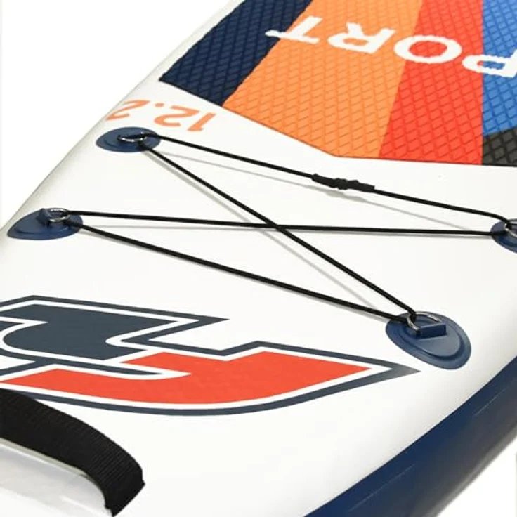 F2 Sport Touring SUP Board Only 12'2, Touring-Board für lange Strecken, Multicolor, 344l Volumen, 170kg max. Benutzergewicht – Bild 4
