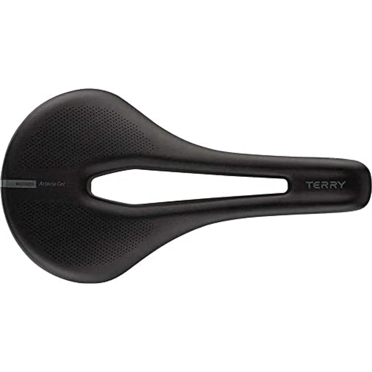 Terry Arteria, Velosattel mit Comfort Foam Polsterung, Entlastungskanal und minimalistischem Design, schwarz – Bild 3