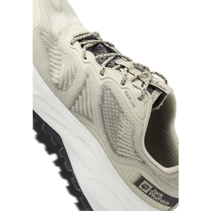 Jack Wolfskin Prelight Swift Pro Vent Low M, Herren Wanderschuhe mit Texaride-Boden, atmungsaktivem Texaflow-Netzgewebe, Vibram-Sohle, Schwarz – Bild 7