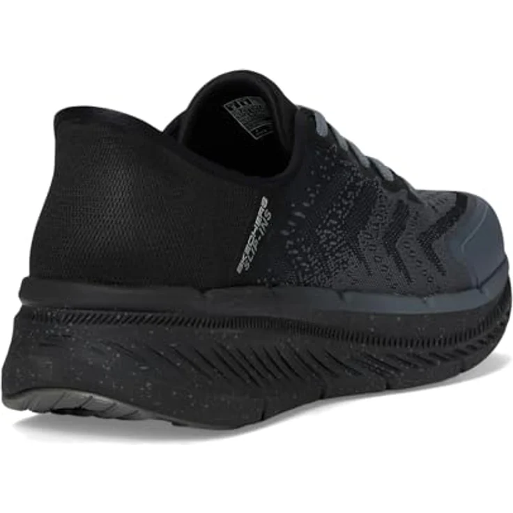 Skechers MAX CUSHIONING PREMIER 2.0 - Stanch, Herren Laufschuhe, Halbschuhe, Hand-free Slip Ins, schwarz/dunkelgrau, Größe 42 EU – Bild 5