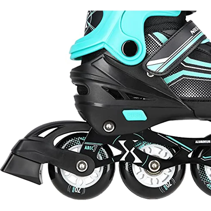 Nils NH18190 Extreme, Inline Skates mit Aluminiumkufe, ABEC7-Rädern und vierstufiger Größenverstellung (29-33) – Bild 6