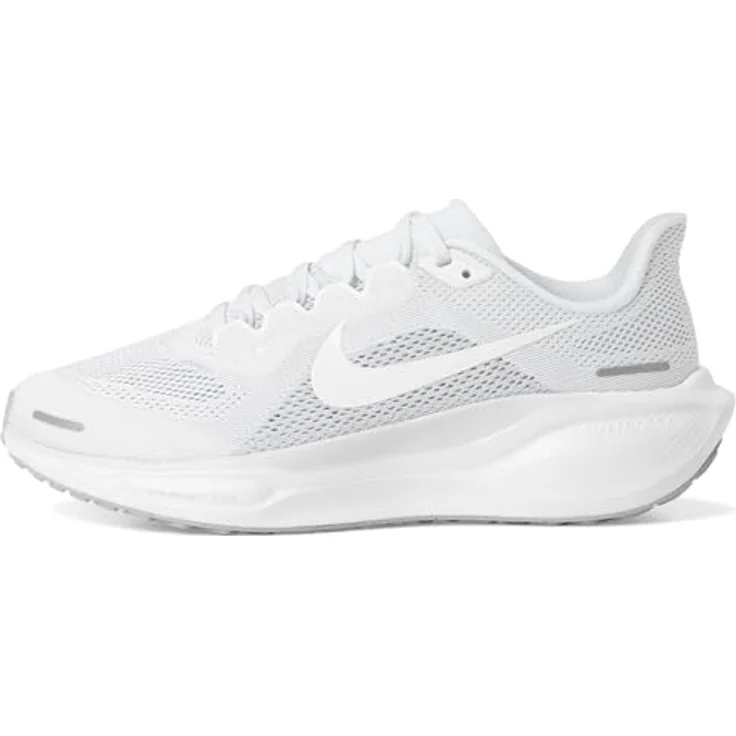 Nike Damen Laufschuhe PEGASUS 41 W, Weiß, Größe 9.5, mit NIKE ReactX-Schaumstoff und Zoom Air-Technologie für optimale Energierückgabe und Komfort – Bild 6