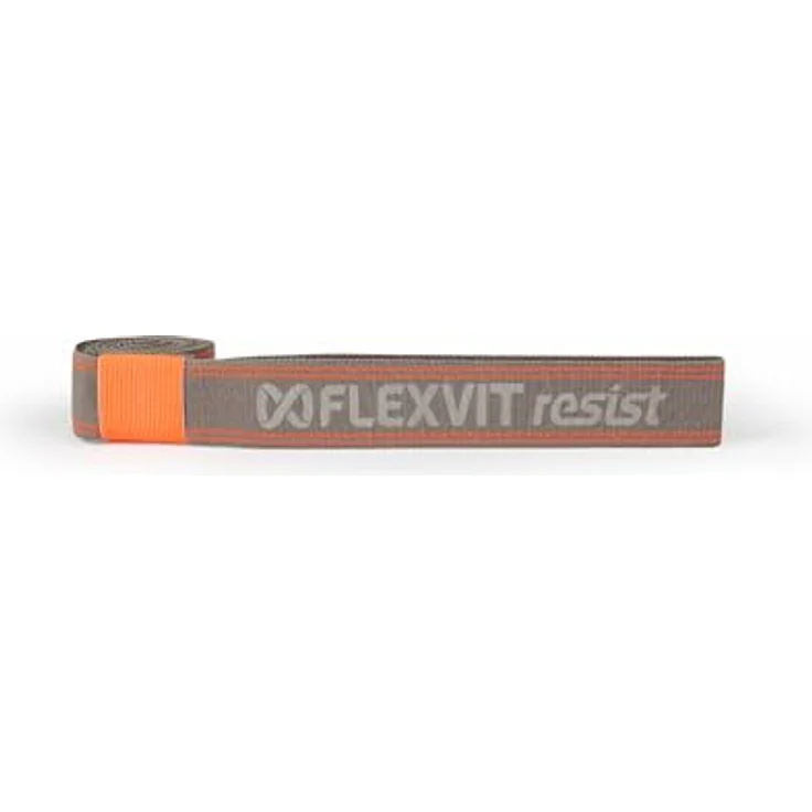 FLEXVIT Resist Band, Fitnessband für effektives Ganzkörpertraining, HIT und Koordination, hellgrau, Oeko-Tex zertifiziert, langlebig und hautfreundlich – Bild 1