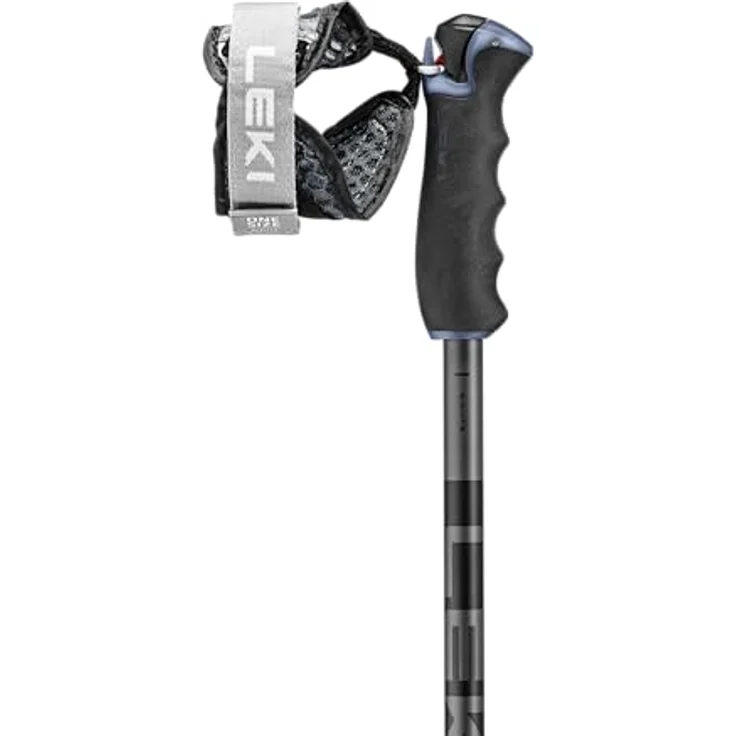 LEKI Detect S Alpin Stöcke, Robuste Aluminium-Skistöcke mit Trigger S ProG Grip, 130 cm, inkl. Pulver- und Alpenkörbe – Bild 3