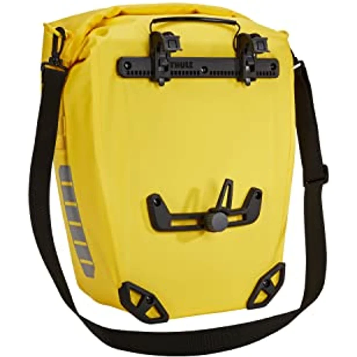 Thule Shield Pannier Fahrrad Gepäckträgertasche Gr. L 25 Liter, yellow – Bild 9