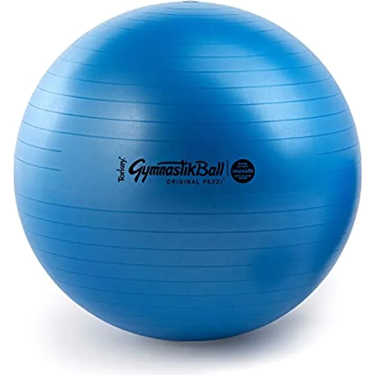 Original Pezzi Gymnastikball MAXAFE 53 cm blau Sitzball Pezziball