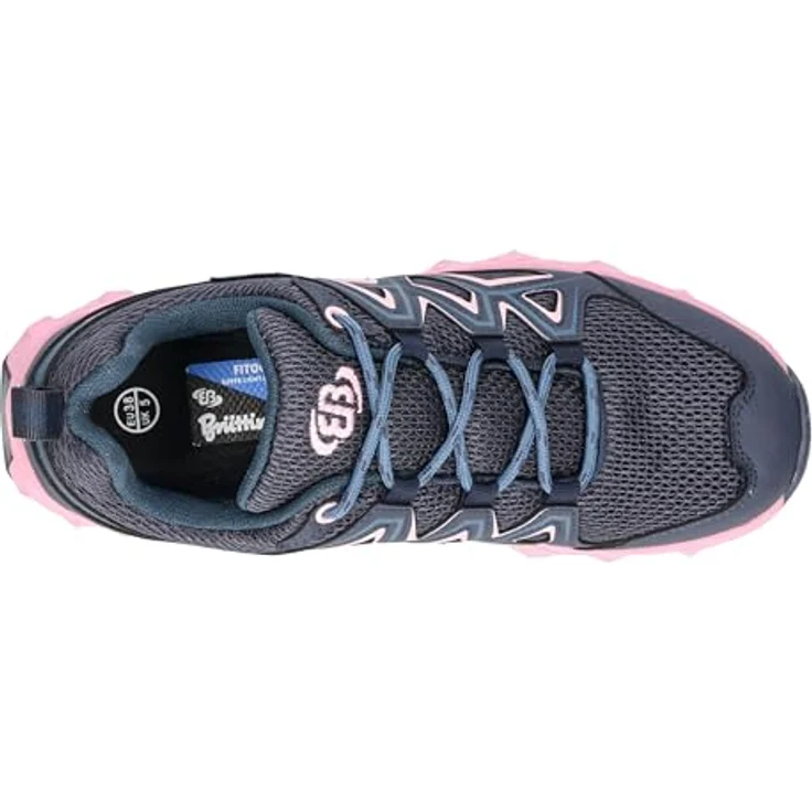 Brütting Power Wanderschuh, robuster Outdoorschuh mit wasserdichter Klimamembrane, blau, Gr. 38 – Bild 5